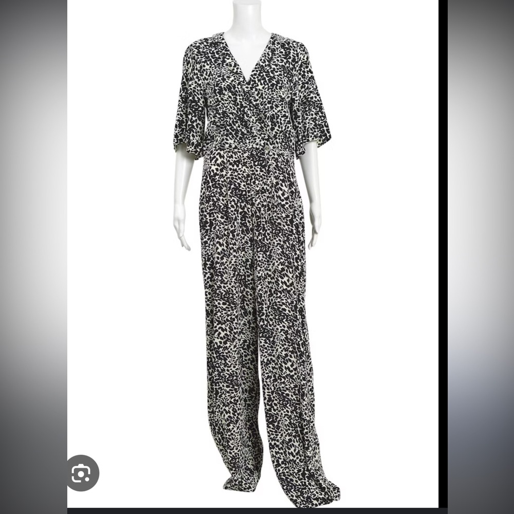 Mister Zimi Maisie Jumpsuit in Black Leopard